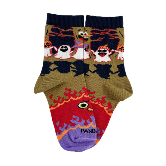 Spooky Ghost Party Socks the Sock Panda (Ages 3-7)