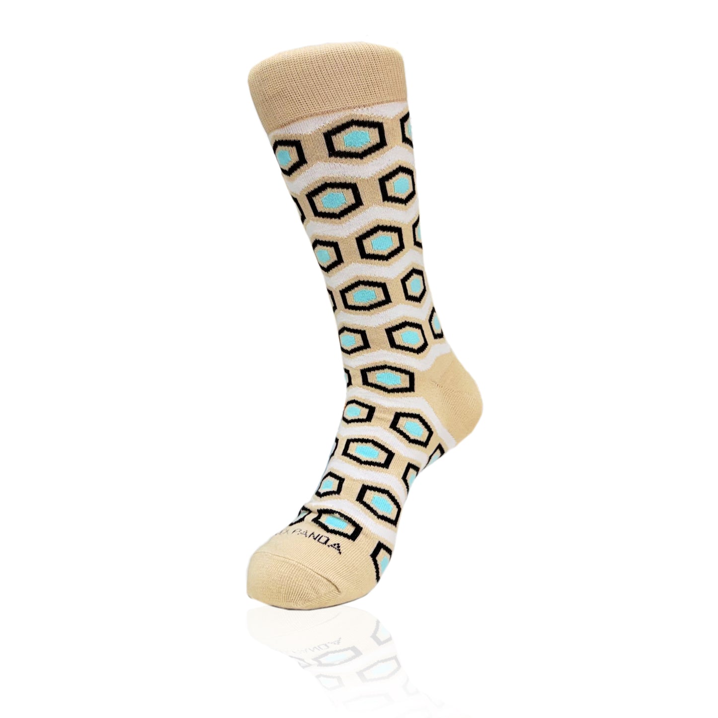Hexagon Pattern Socks from the Sock Panda (Adult Large)