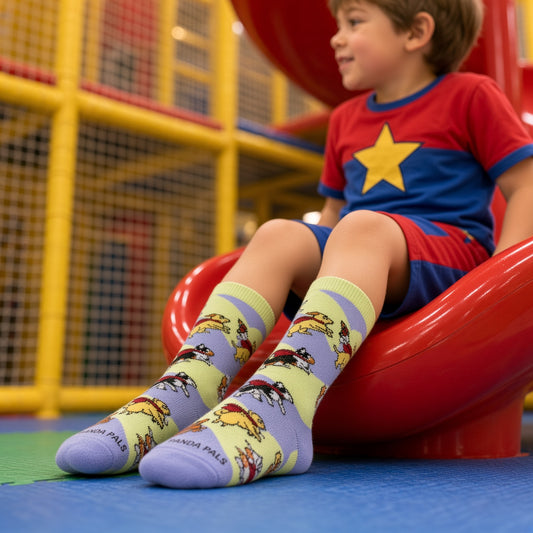 Super Dogs Socks from the Sock Panda (Ages 3-7)