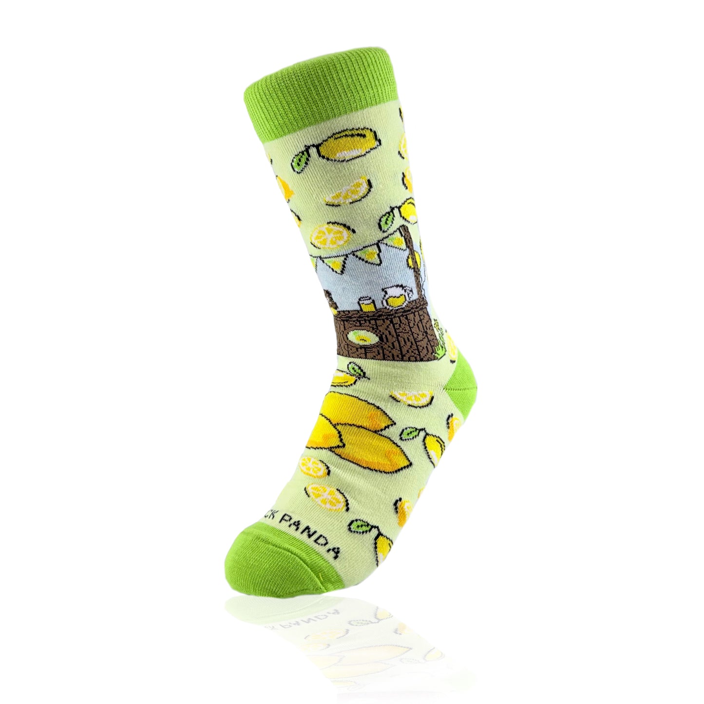 Lemonade Stand Socks from the Socks Panda (Adult Small)