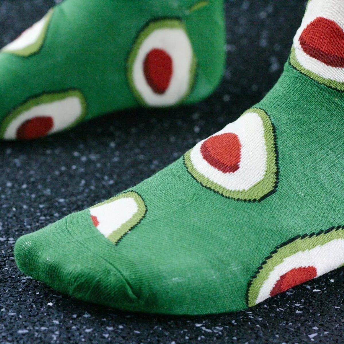 Avocado Patterned Socks from the Sock Panda, AvocadoWmGr