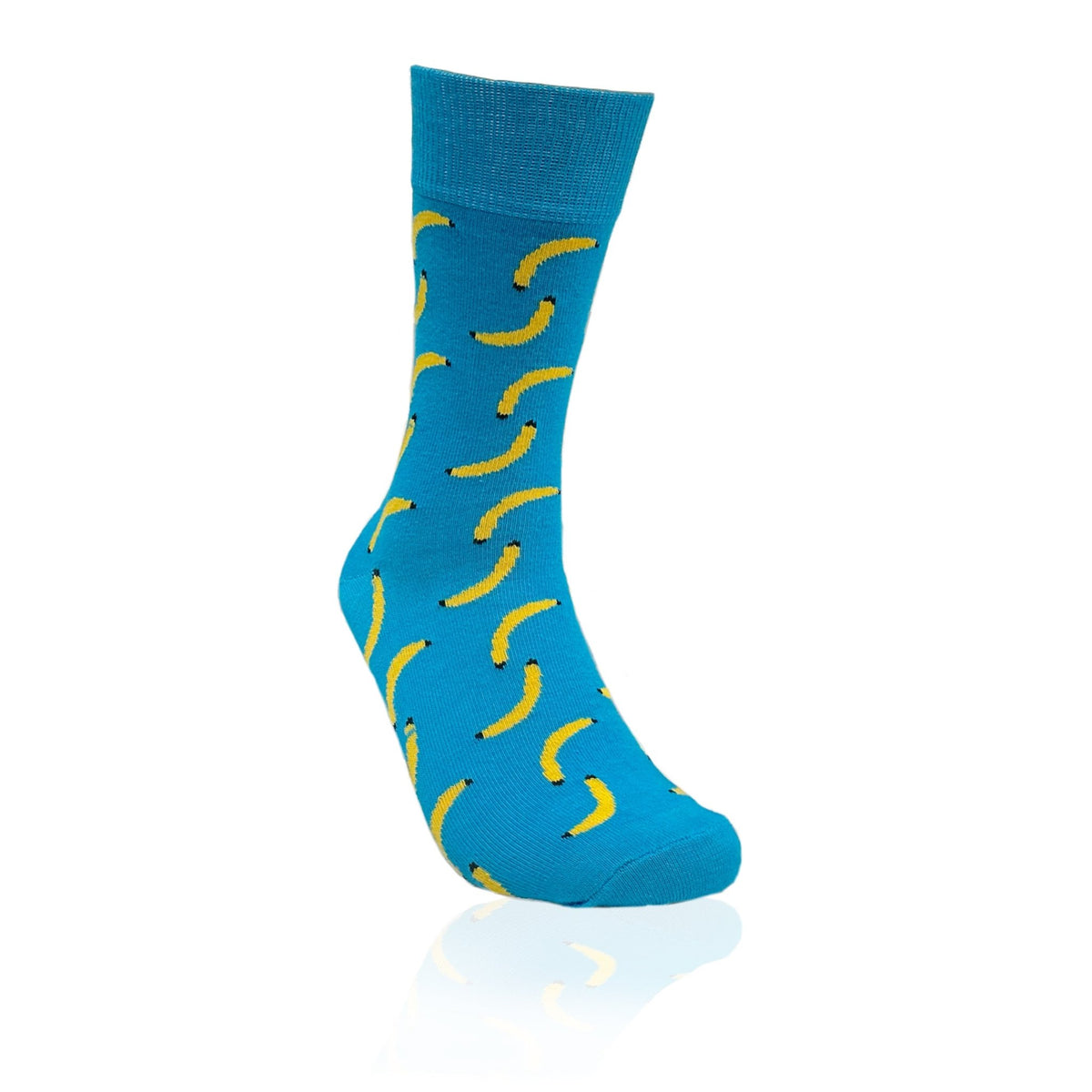 Banana Socks from the Sock Panda (Adult Medium - Women's Shoe Sizes 5-10), Banana