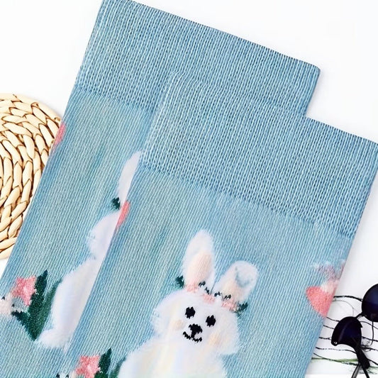 Bunny Rabbit Socks from the Sock Panda (Adult Medium)