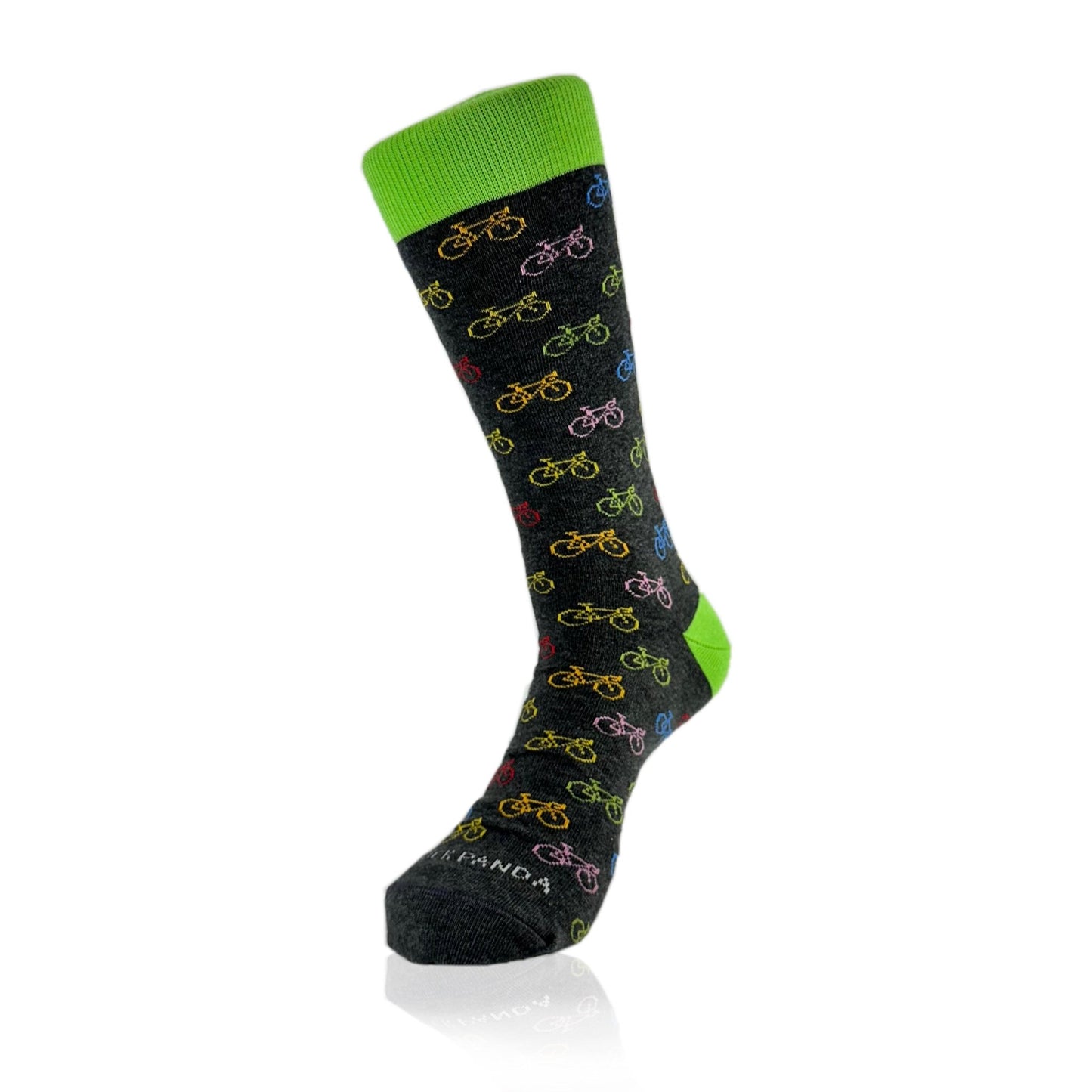 Colorful Bicycle Pattern Socks from the Sock Panda (Adult Large - Men's Shoe Sizes 8 - 12)