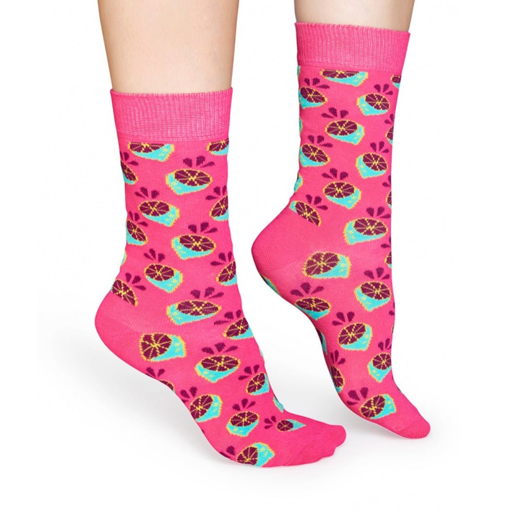 Colorfully Eccentric Citrus Socks from the Sock Panda (Adult Medium - Women's Shoe Sizes 5-10), EccentricCit