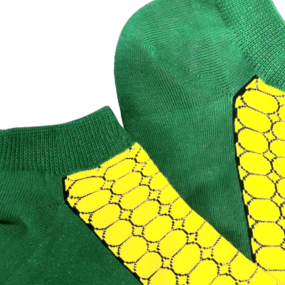 Corn of the Cob Ankle Socks from the Sock Panda, CornAnkleMd