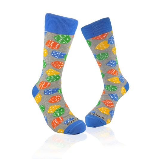 Dice Pattern Socks from the Socks Panda (Three Sizes) DicePattLg