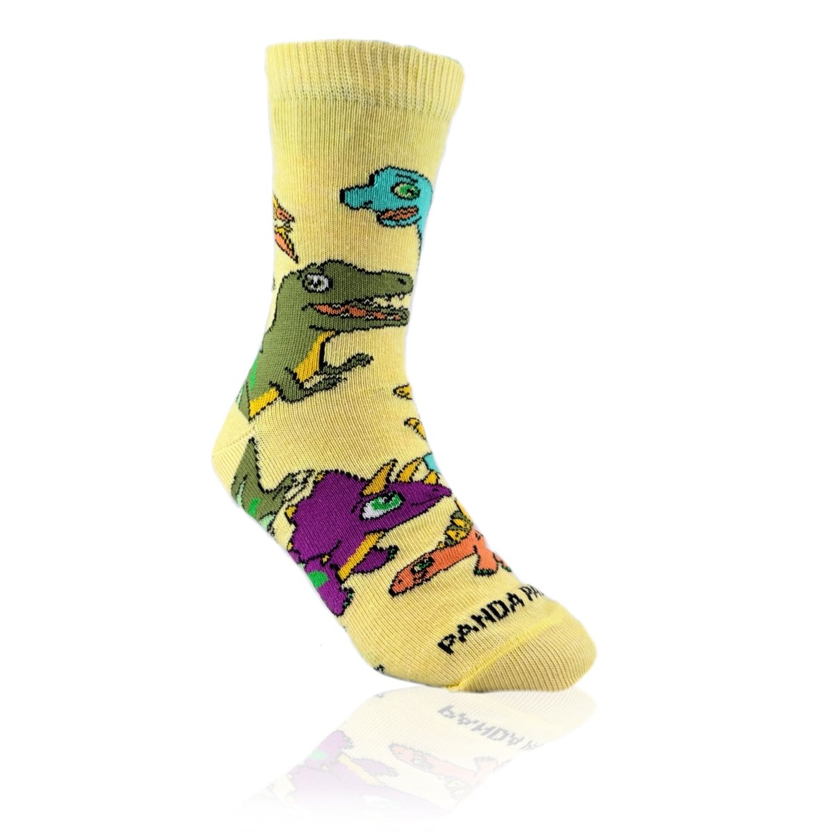 Dinosaur Friends Socks from the Sock Panda (Ages 3-7), DinoFriendMd