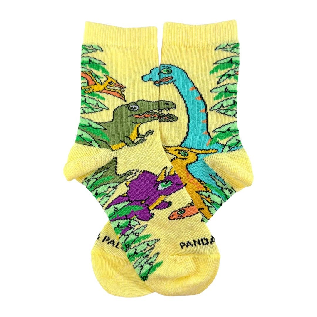 Dinosaur Friends Socks from the Sock Panda (Ages 3-7), DinoFriendMd