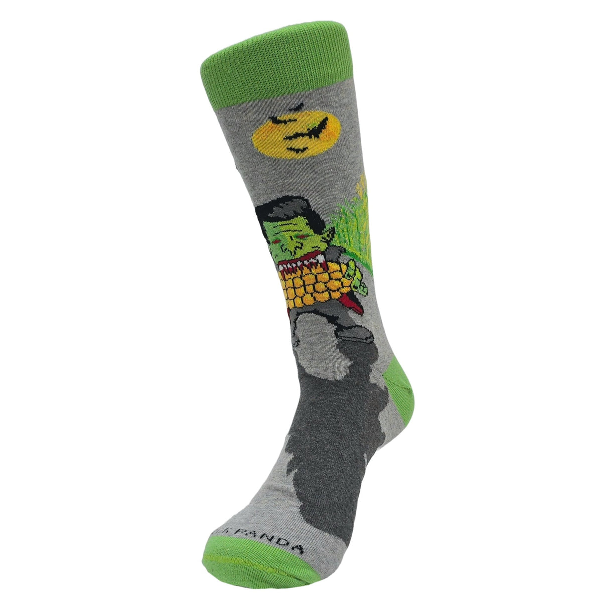 Dracula Eating Corn Socks from the Sock Panda, DraculaCornLg