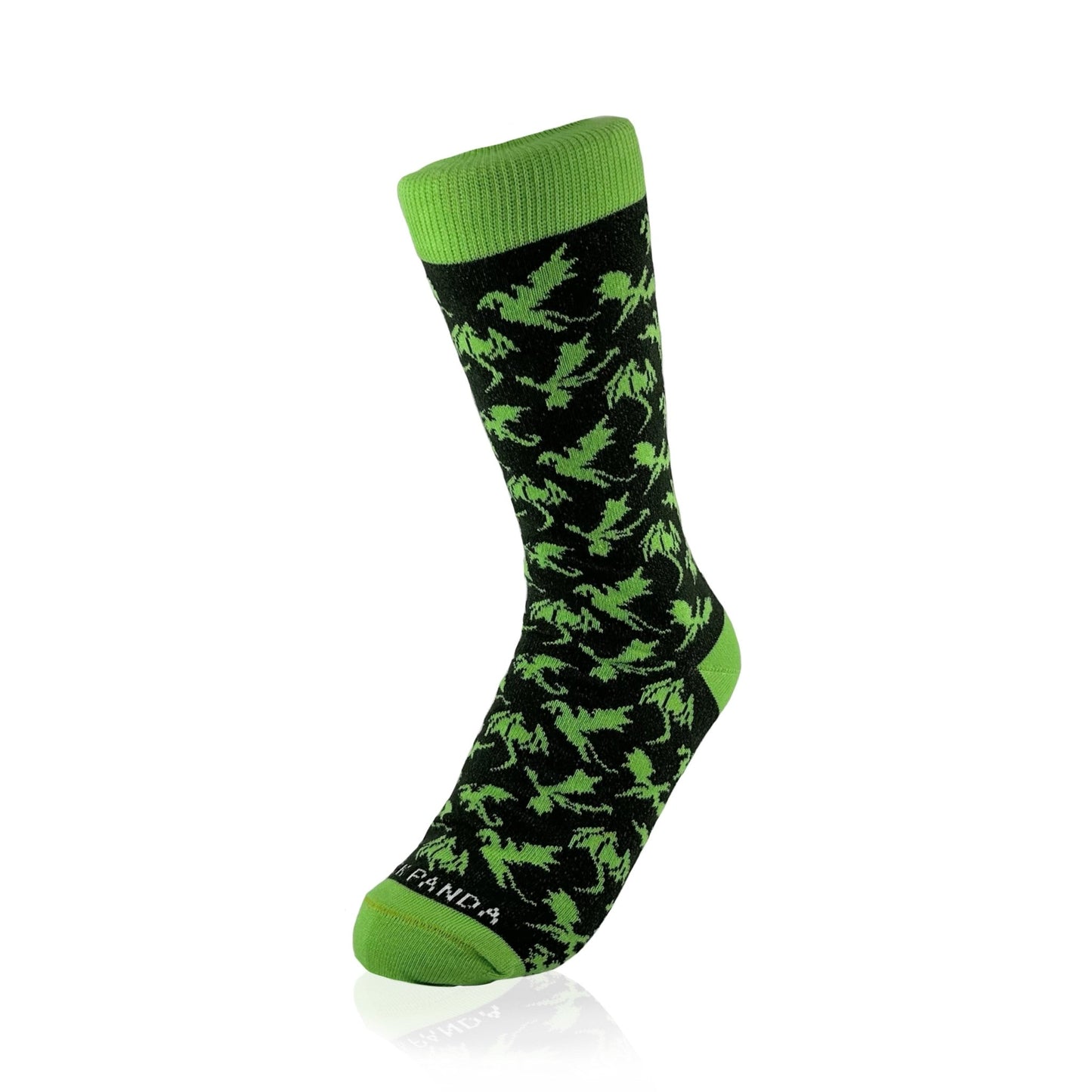 Dragon Pattern from the Sock Panda (Adult Small - Shoe Sizes 2 - 5)
