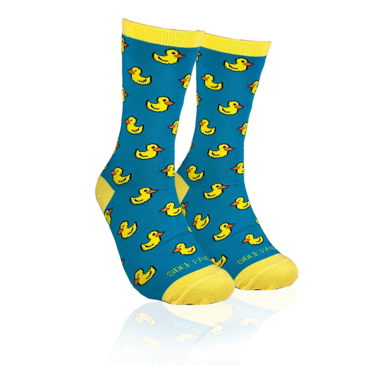 Duck Pattern Socks from the Sock Panda (Adult Medium), BlueDuckPattMd