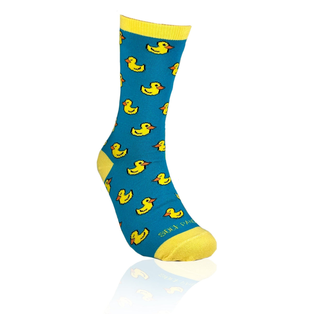 Duck Pattern Socks from the Sock Panda (Adult Medium), BlueDuckPattMd