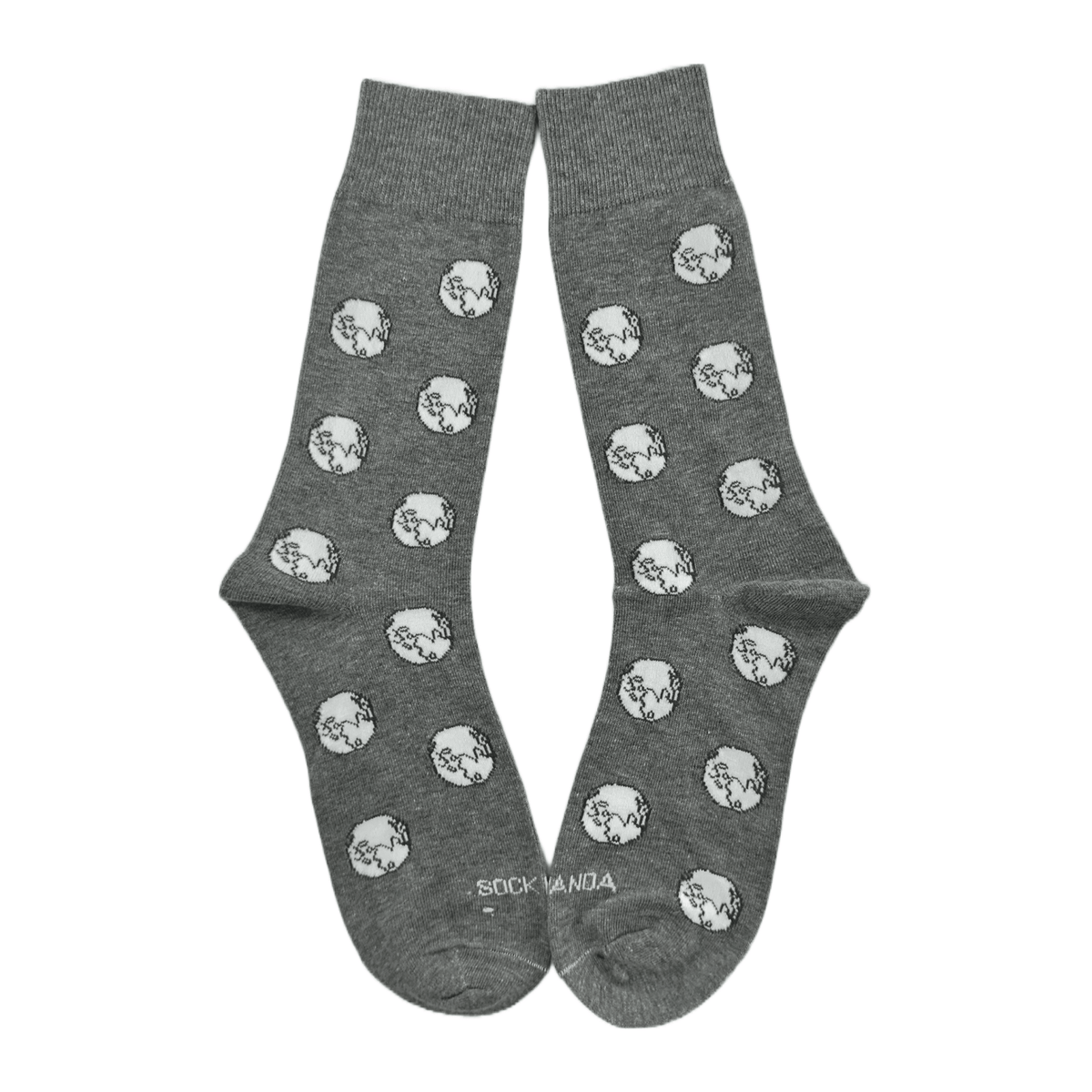 Earth Pattern Socks from the Sock Panda (Adult Large - Men's Shoe Sizes 8-12), EarthPatternLg