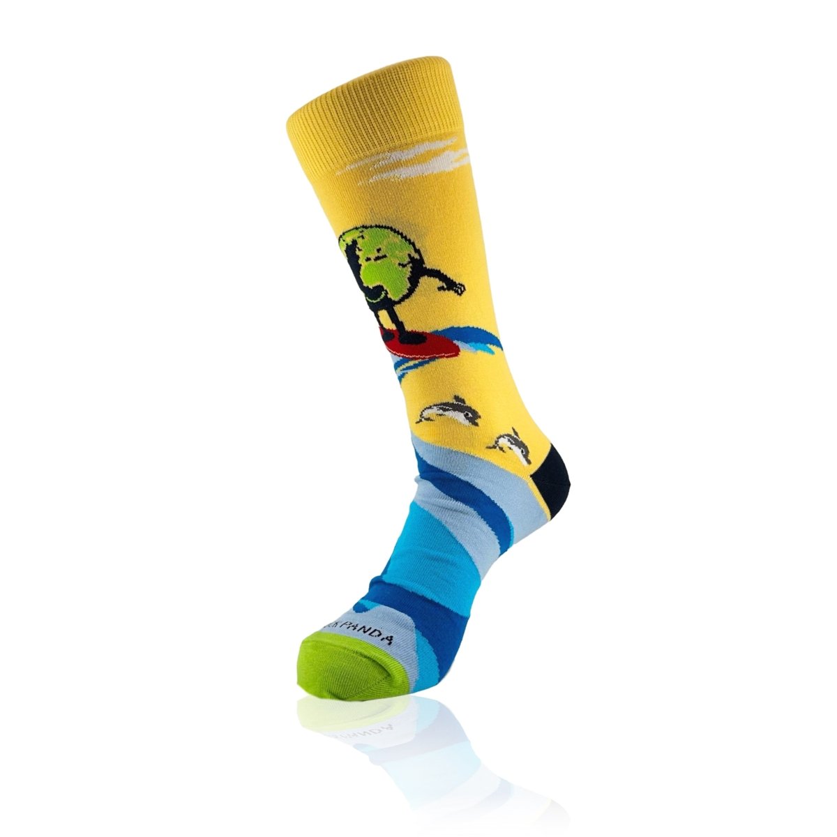 Earth Surfing Socks from the Sock Panda EarthSurfLg
