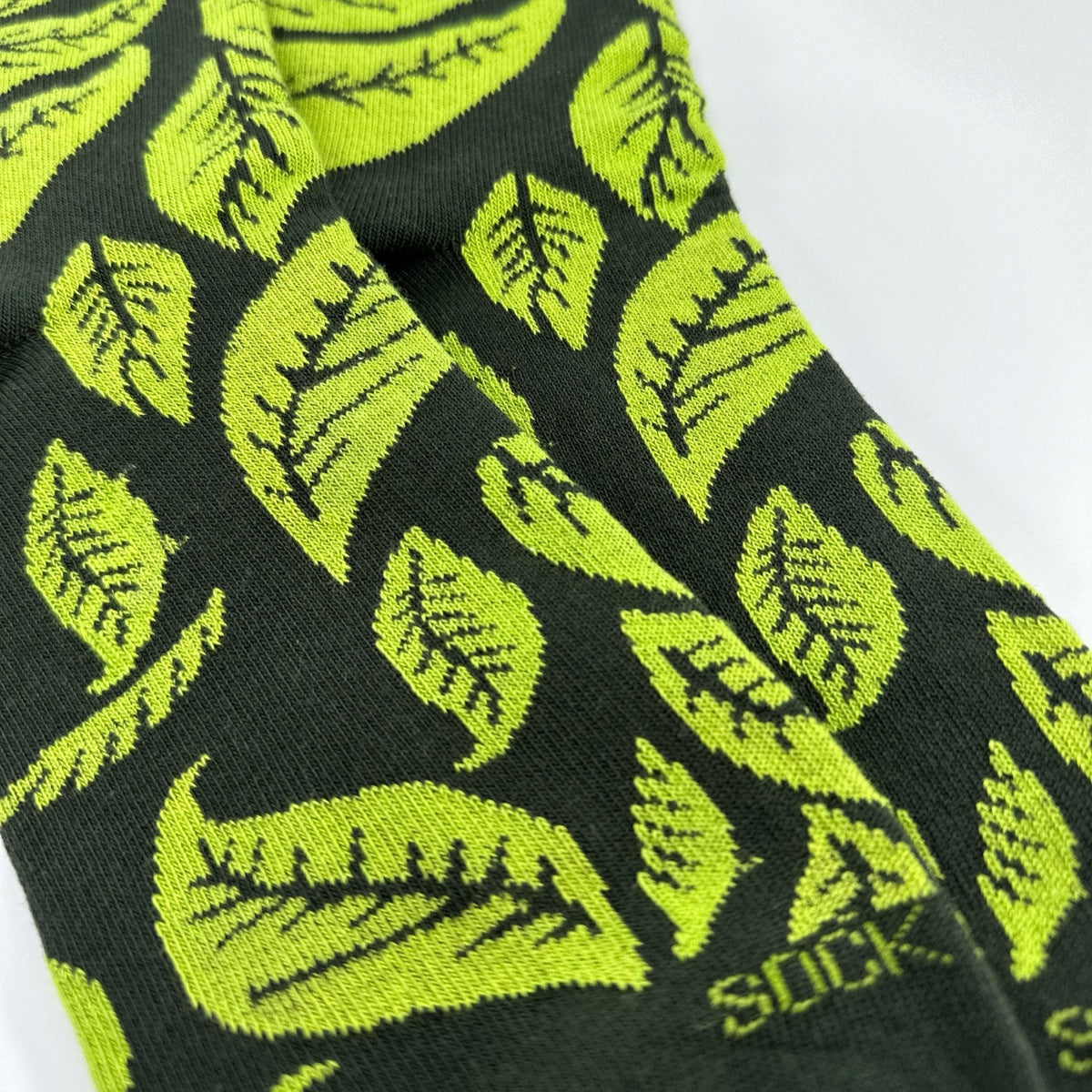 Fall Leaf Pattern Socks the Sock Panda (Adult Medium - Women's Shoe Sizes 5-10), FallLeafMd