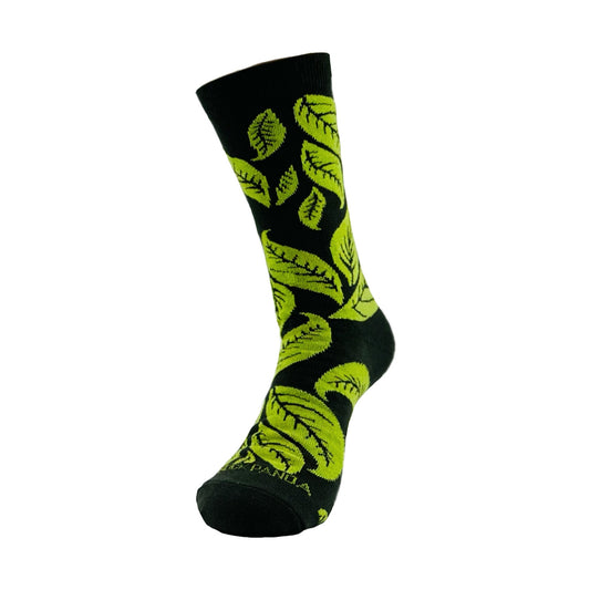 Fall Leaf Pattern Socks the Sock Panda (Adult Medium - Women's Shoe Sizes 5 - 10)