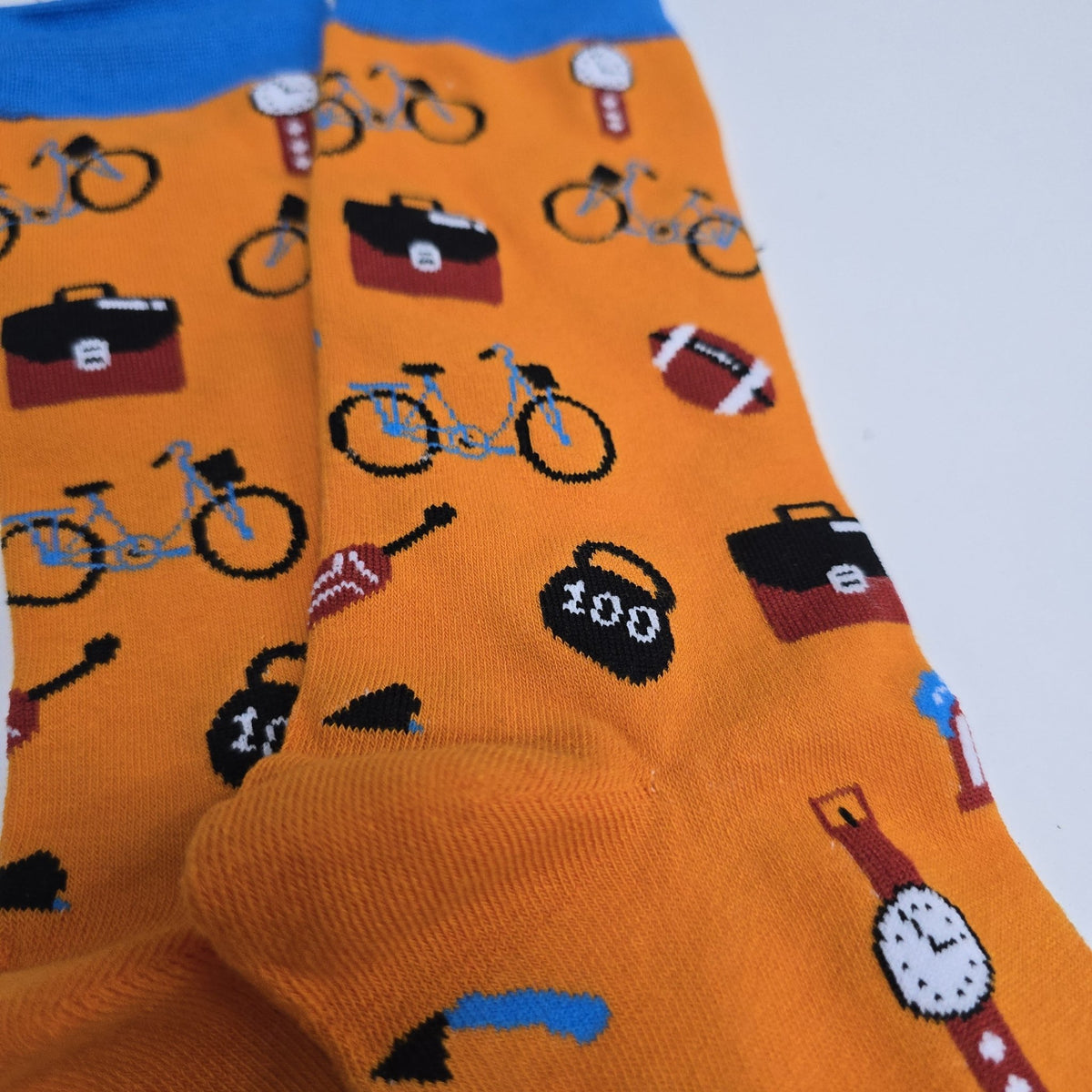 Family Fun Socks from the Sock Panda (Adult Large), FamilyManLg