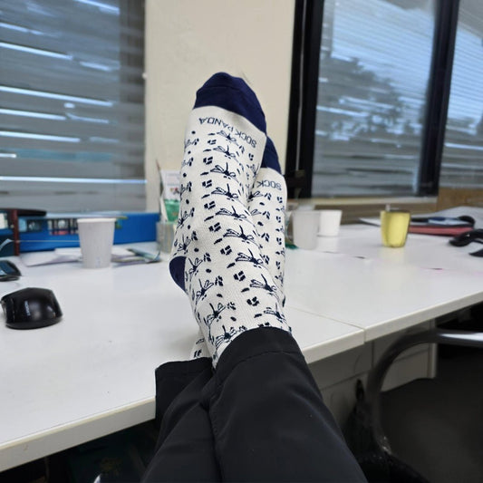 Firefly Pattern Socks from the Sock Panda (Adult Large - Men's Shoe Sizes 8 - 12)