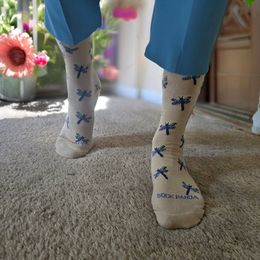 Firefly Pattern Socks from the Sock Panda (Adult Medium - Women's Shoe Sizes 5 - 10)