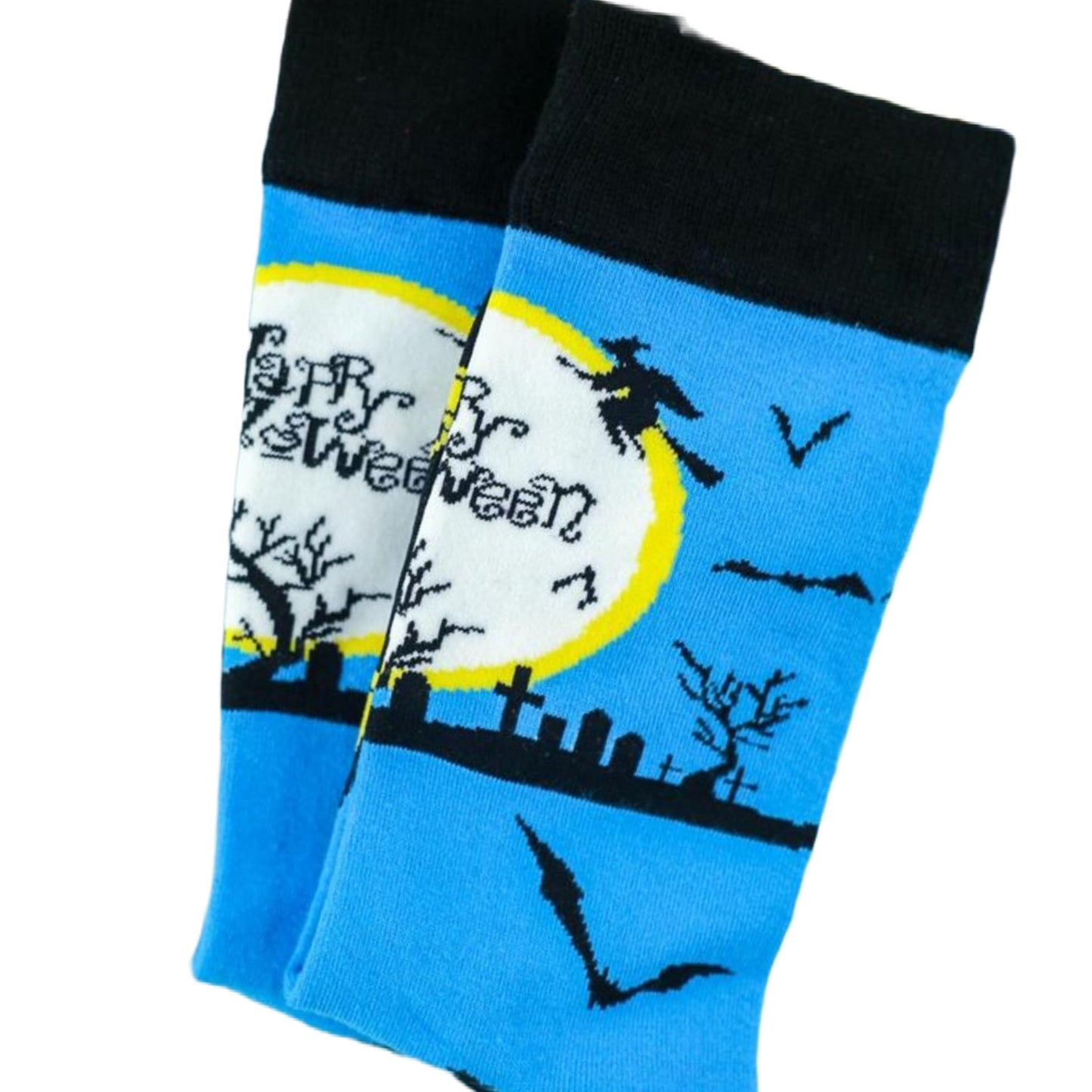 Happy Halloween Socks from the Sock Panda (Adult Medium - Women's Shoe Sizes 5 - 10)