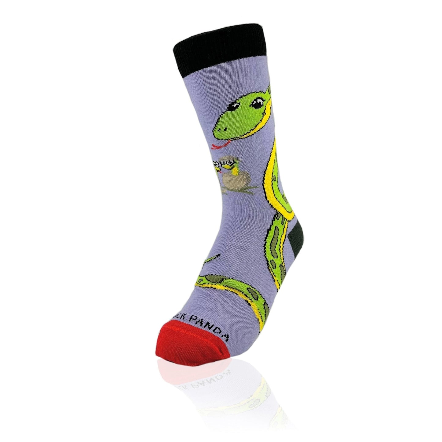Happy Tree Snake with Babies Socks from the Sock Panda (Adult Small)
