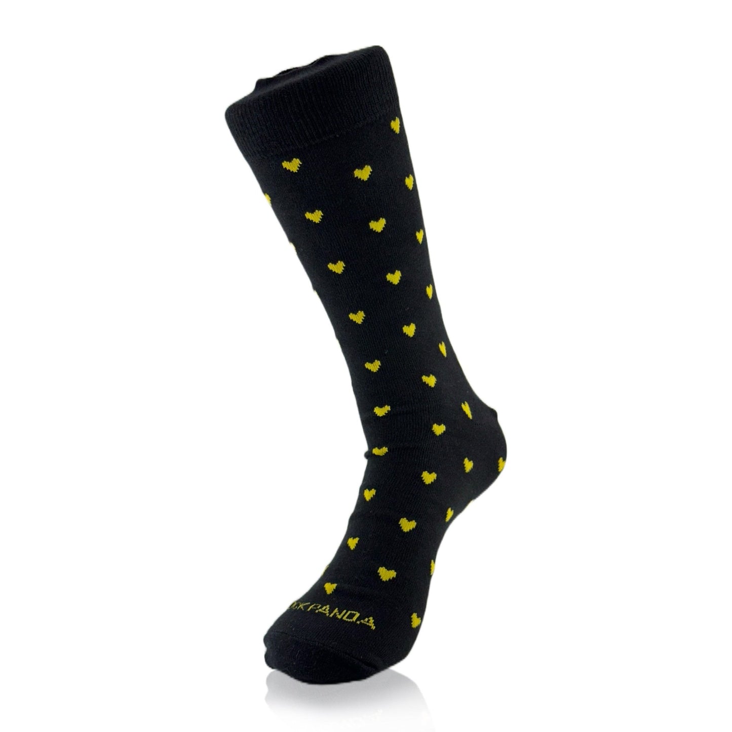Heart Patterned Socks from the Sock Panda (Adult Large - Men's Shoe Sizes 8 - 12)