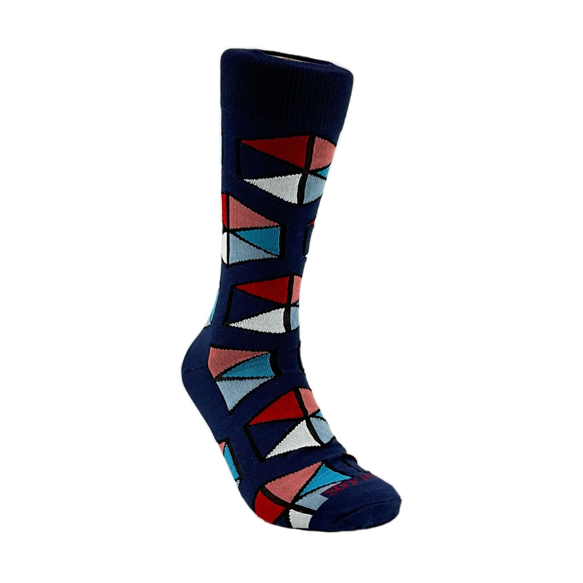 Hexagon Flag Banner Patterned Socks from the Sock Panda, HexFlagLg