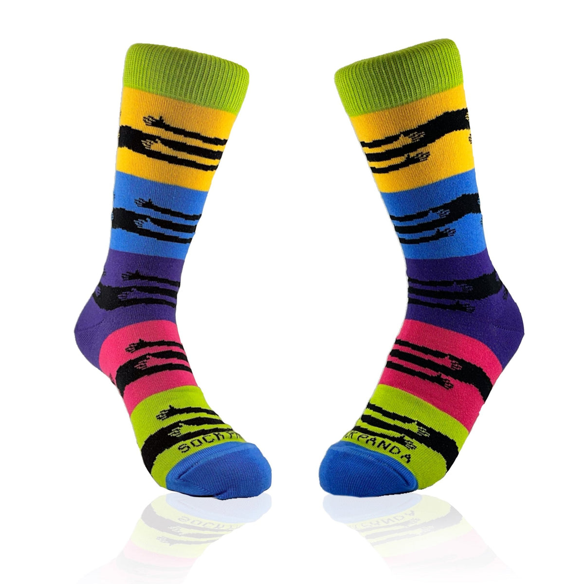Hugs Socks from the Socks Panda (Adult Small, Shoe Sizes 2-5), HugsTweenSm