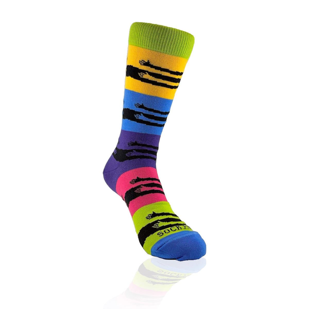 Hugs Socks from the Socks Panda (Adult Small, Shoe Sizes 2-5), HugsTweenSm