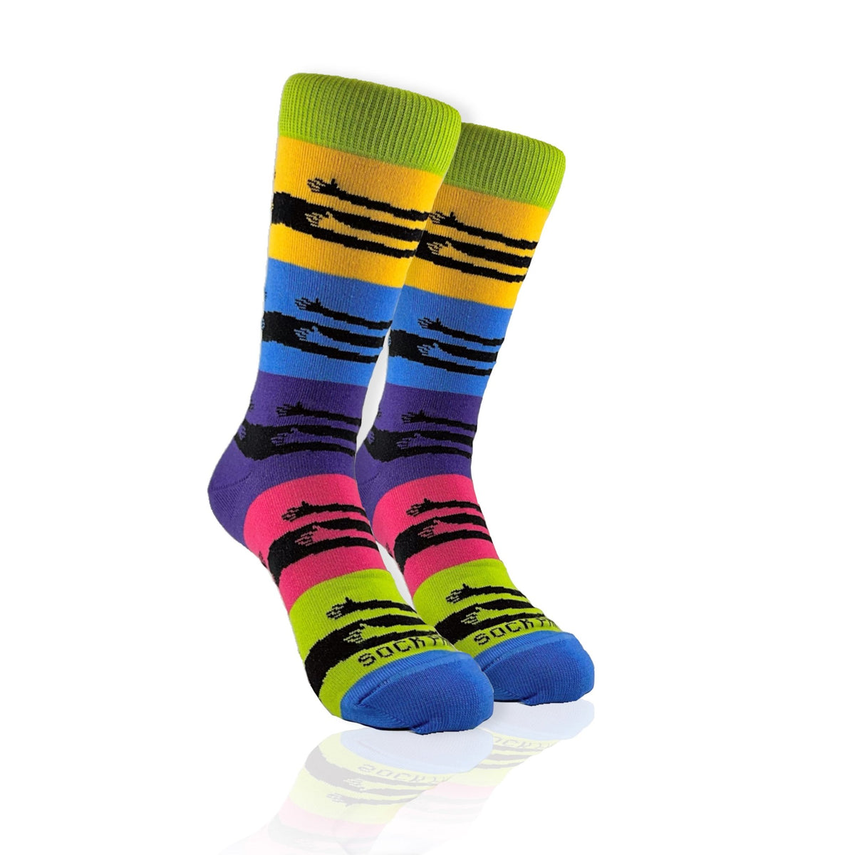 Hugs Socks from the Socks Panda (Adult Small, Shoe Sizes 2-5), HugsTweenSm