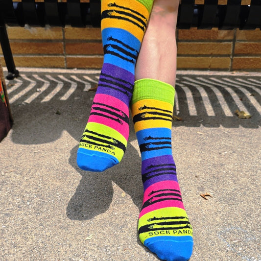 Hugs Socks from the Socks Panda (Adult Small, Shoe Sizes 2 - 5) HugsTweenSm