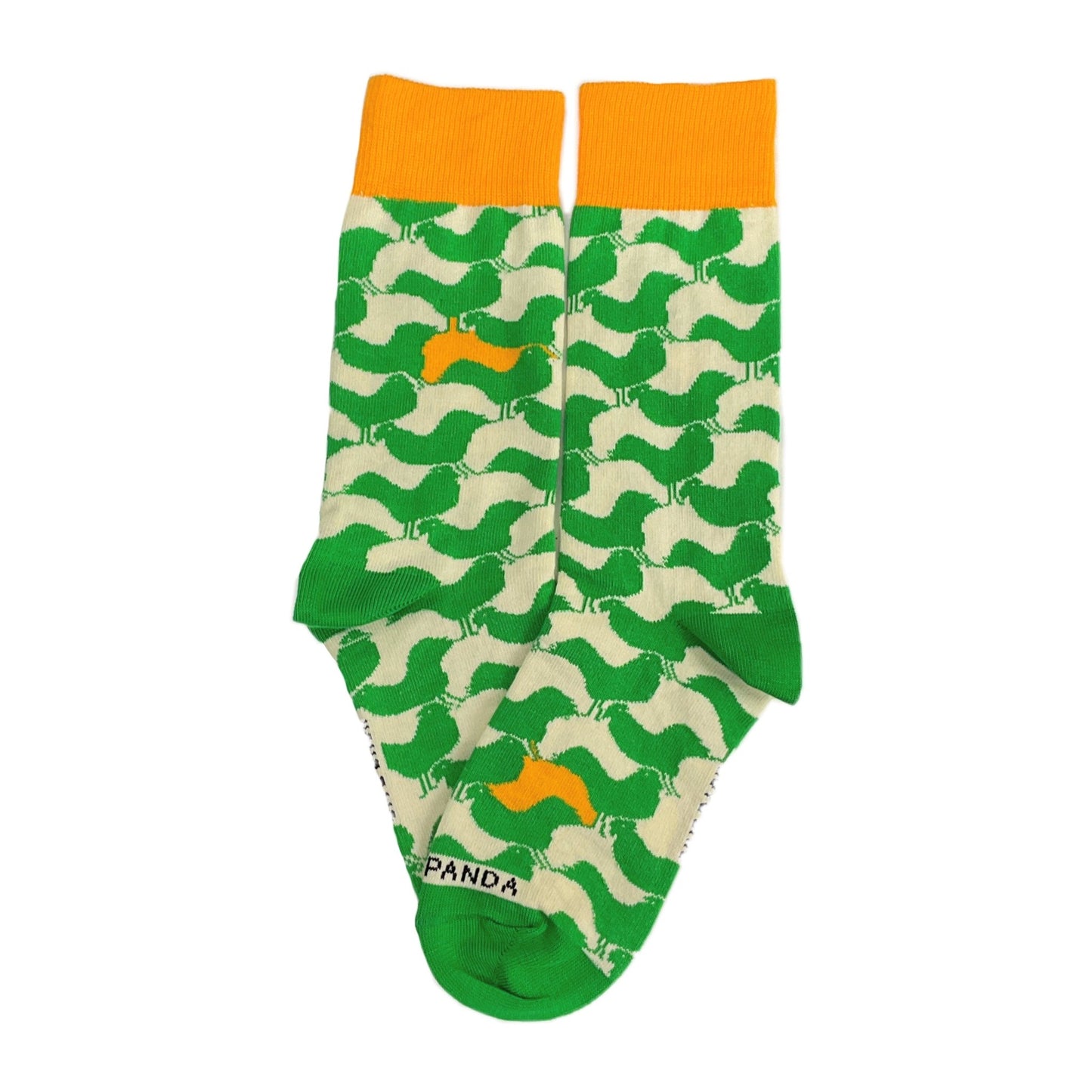 Interlocking Turkey Patterned Socks from the Sock Panda (Adult Small - Shoe Sizes 2 - 5)