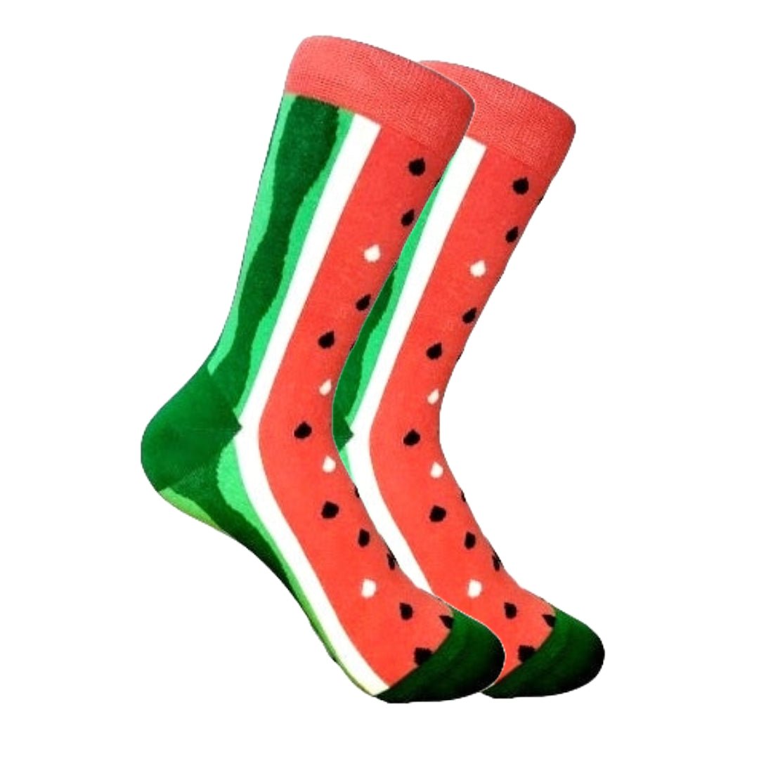 Juicy Watermelon Socks from the Sock Panda