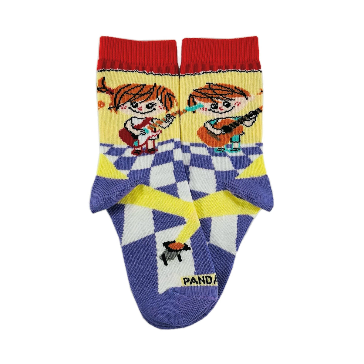 Kids Playing the Guitar Socks from the Sock Panda (Ages 3-7), GuitarKidsMd