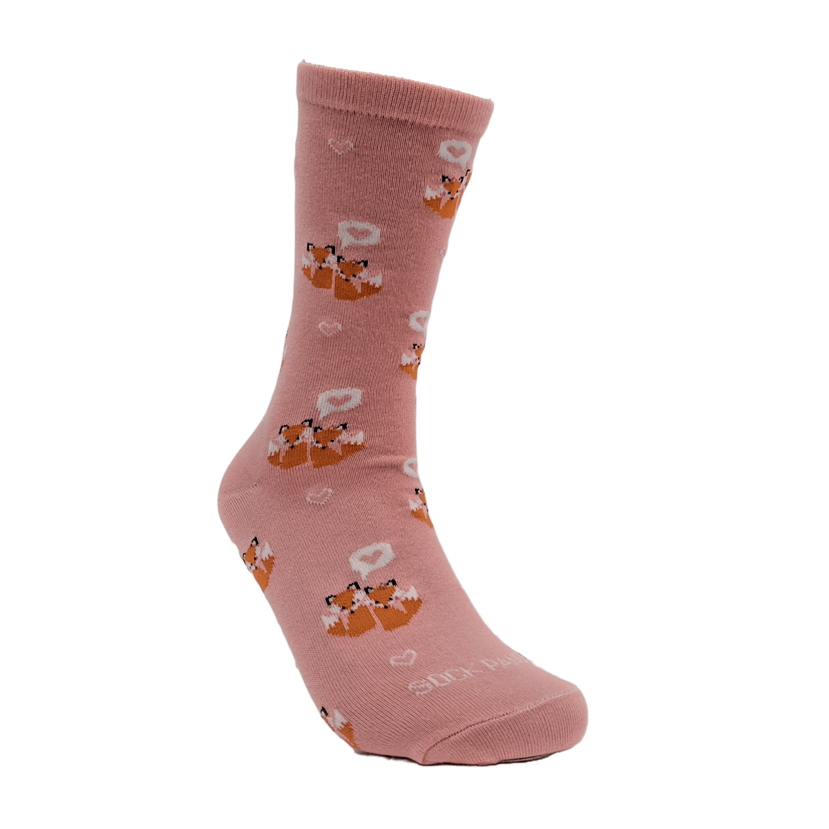 Love Foxes Socks from the Sock Panda (Adult Medium - Women's Shoe Sizes 5-10), LoveFoxesMd