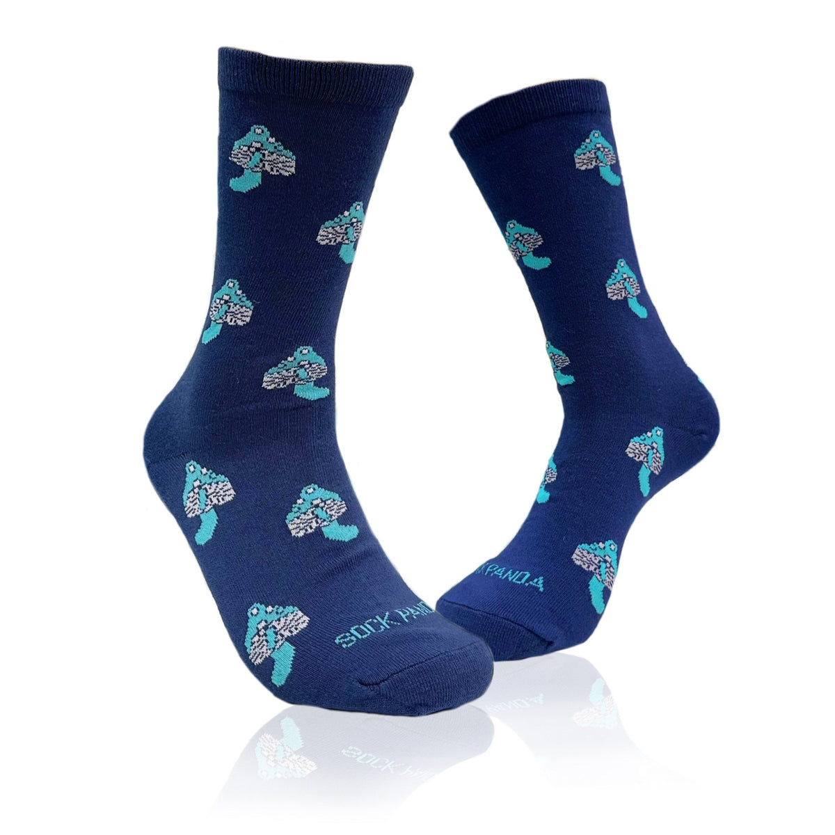 Mushroom Pattern Socks from the Sock Panda (Adult Medium - Women's Shoe Sizes 5-10), Mushroom2Md