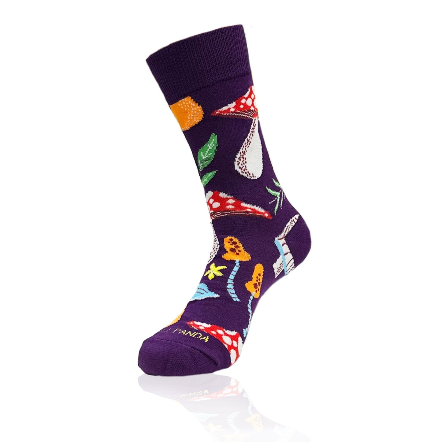 Mushroom Pattern Socks from the Sock Panda (Adult Medium - Women's Shoe Sizes 5 - 10)