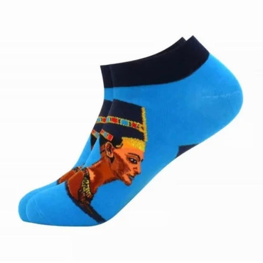 Nefertiti Famous Art Socks Ankle Socks