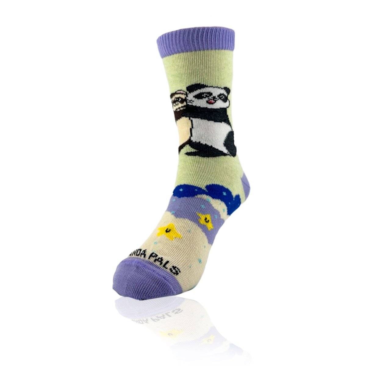 Panda and Ferret Socks from the Sock Panda (Ages 3 - 7) PandaFerretPalMd