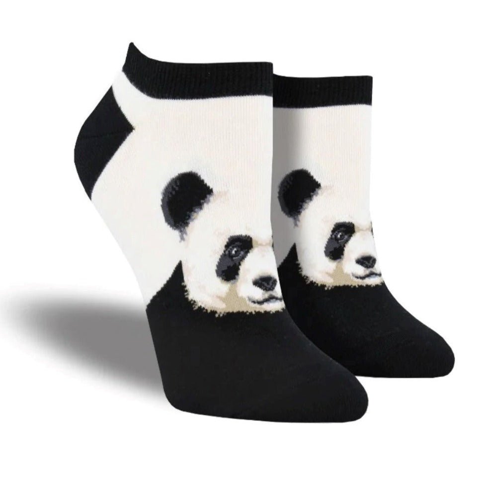 Panda Ankle Socks (Adult Large - Men's Shoe Sizes 8-12), PandaAnkleLg