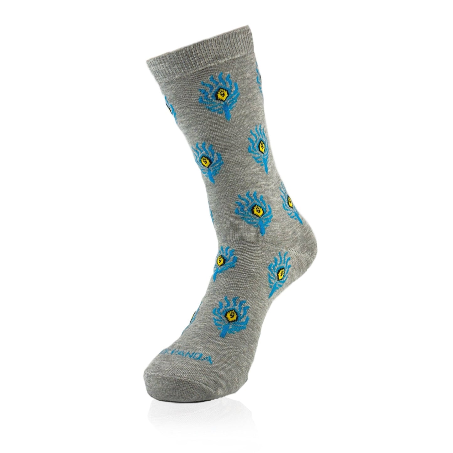 Peacock Feather Pattern Socks from the Sock Panda (Adult Medium - Women's Shoe Sizes 5 - 10)