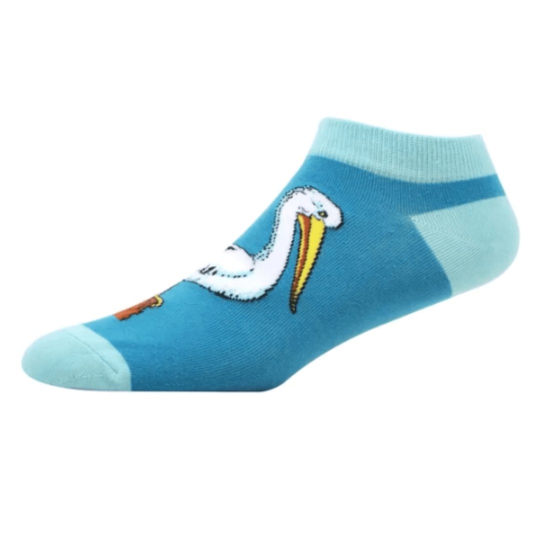 Pelican Ankle Socks from the Sock Panda (Adult Large - Men's Shoe Sizes 8-12), PelicanAnkleLg