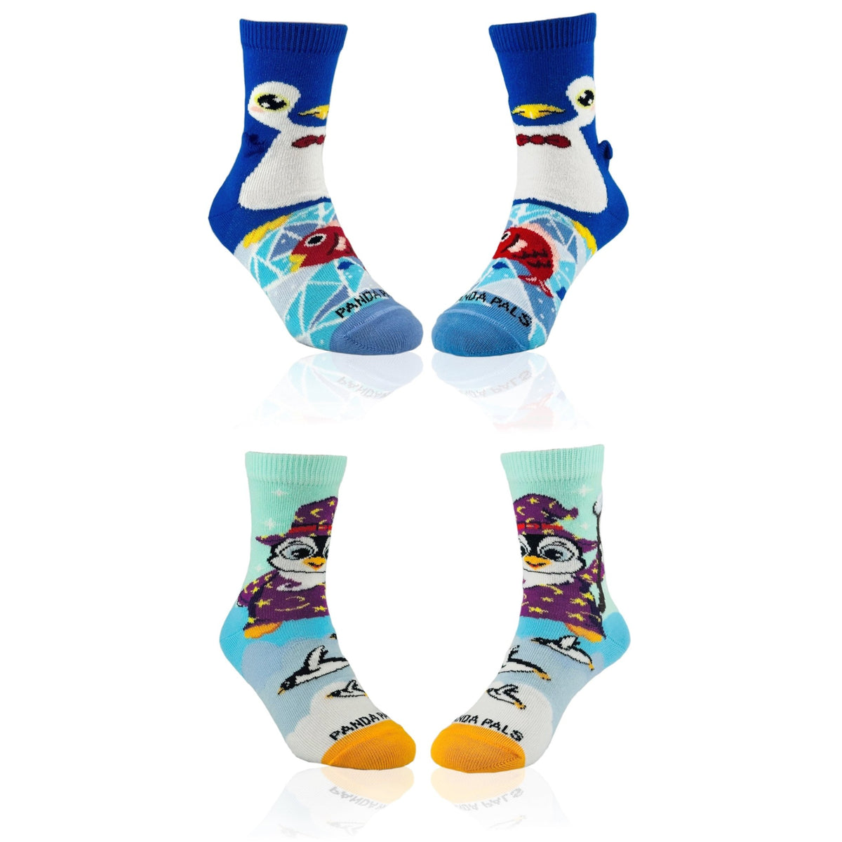 Penguin Socks from the Sock Panda (Set of Two) (Ages 3-7), PenguinPalSetMd