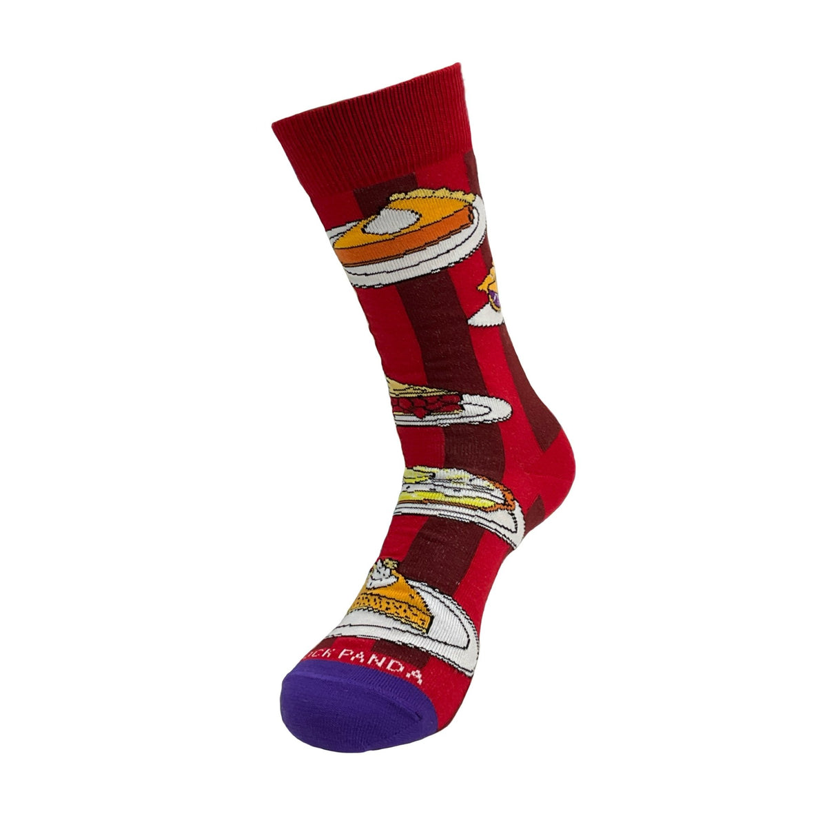 Pies for Dessert Socks from the Sock Panda (Adult Medium - Women's Shoe Sizes 5-10), PieDessertMd