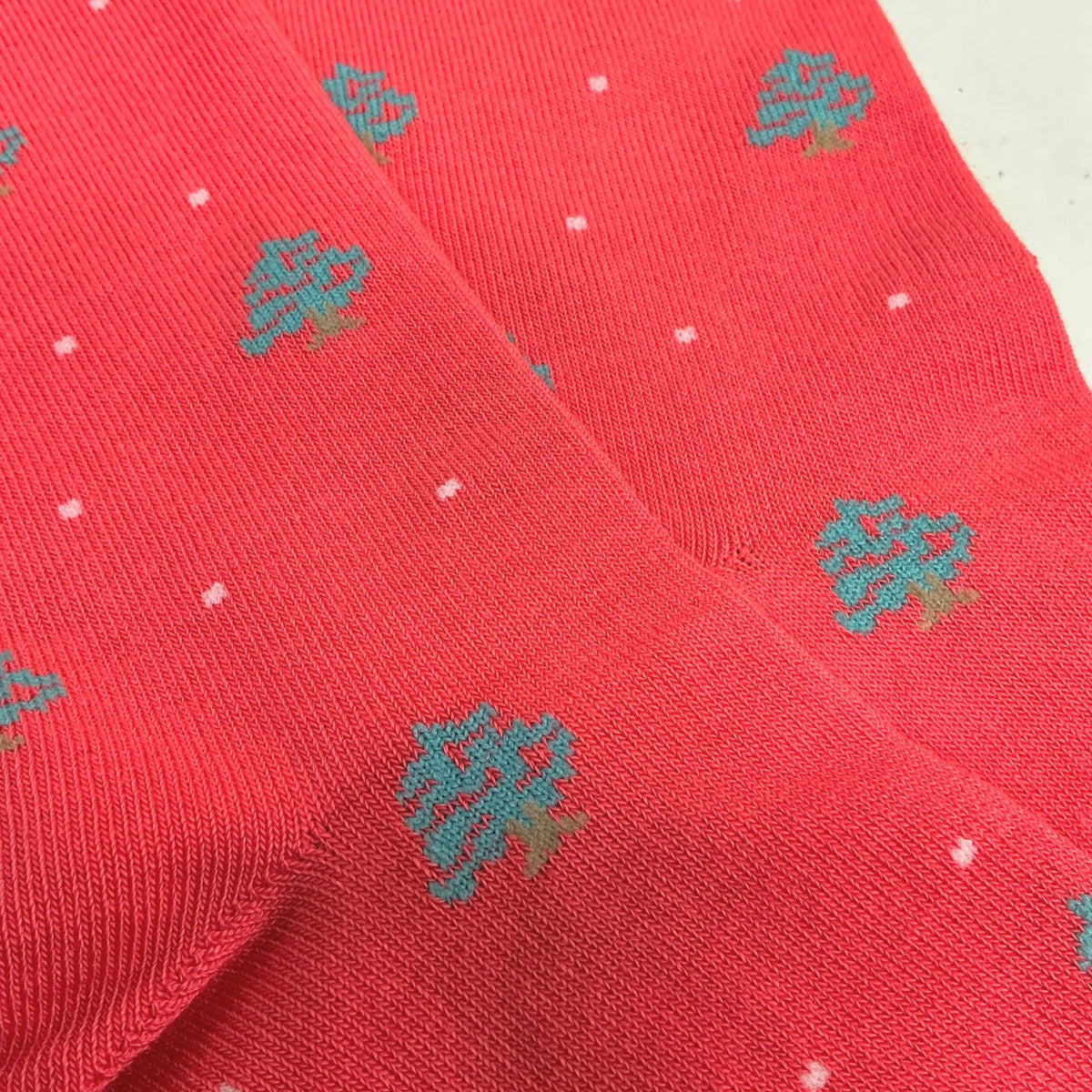 Pine Tree Pattern Socks from the Sock Panda (Adult Medium), PineTreeMd