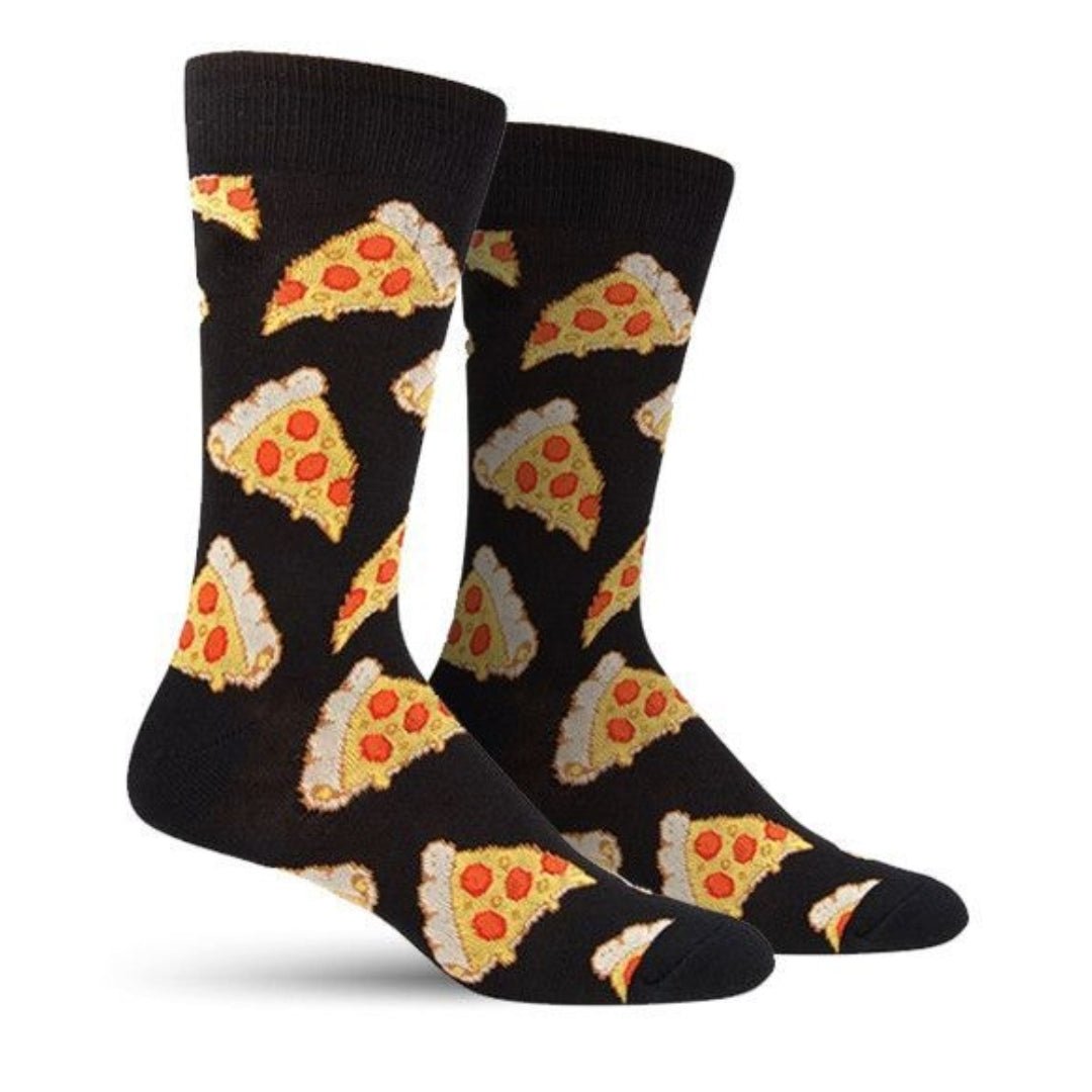 Pizza Pattern Socks from the Sock Panda, PizzaLg