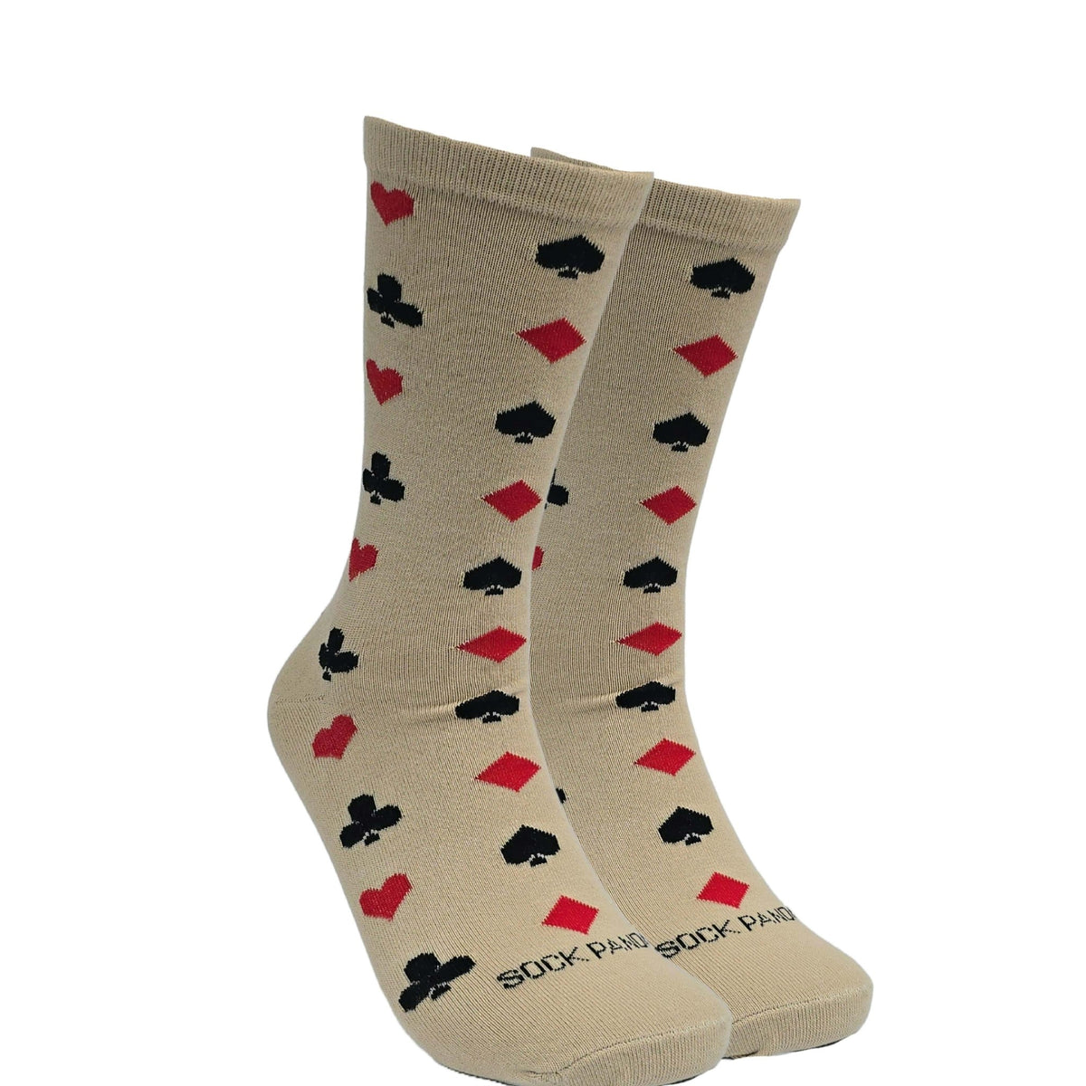 Playing Card Suit Socks from the Sock Panda (Adult Medium), CardSuitsMd