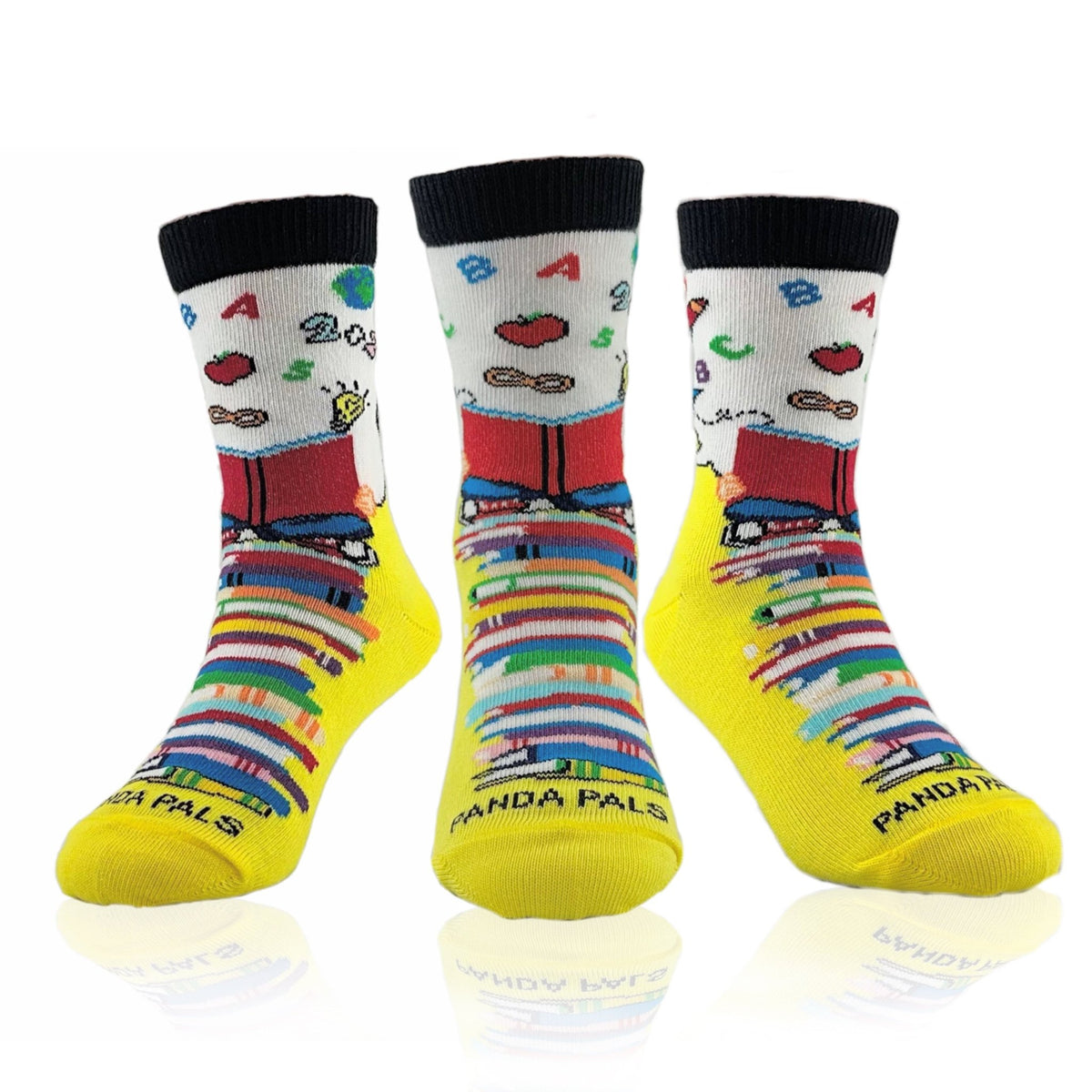 Power of Books Socks from the Sock Panda (Ages 3-7), PowerBookMd