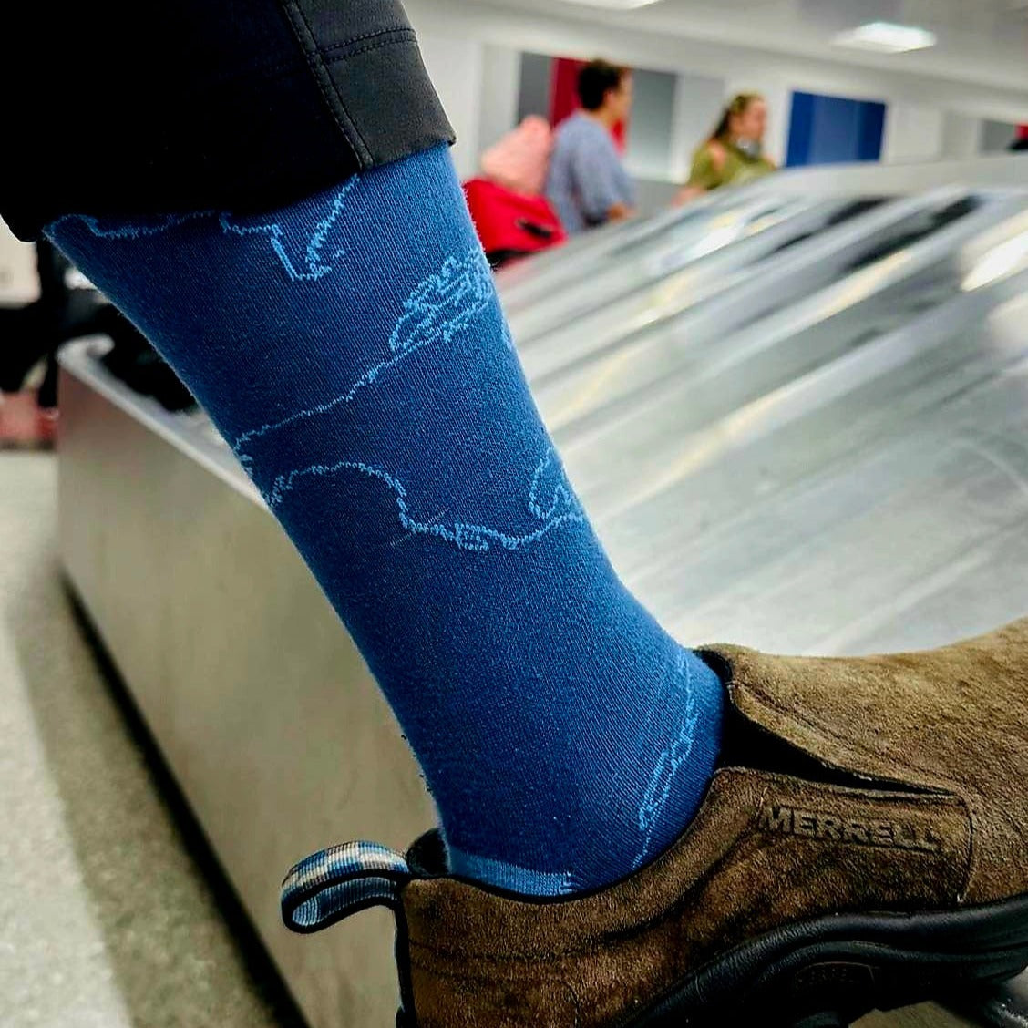 World Map Socks (We Are All In This Together) from the Sock Panda